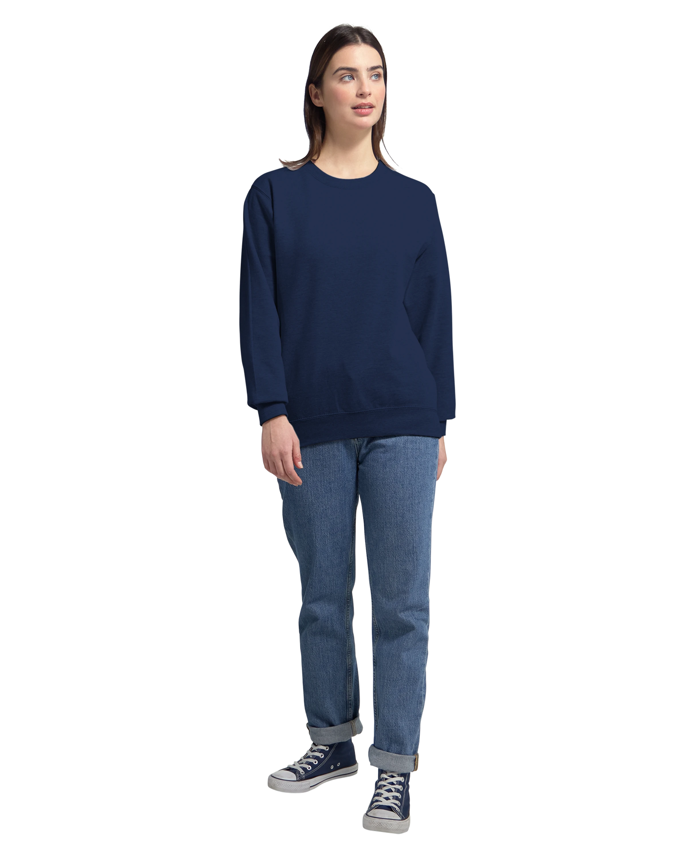 Luxe Crew Sweatshirt- Women