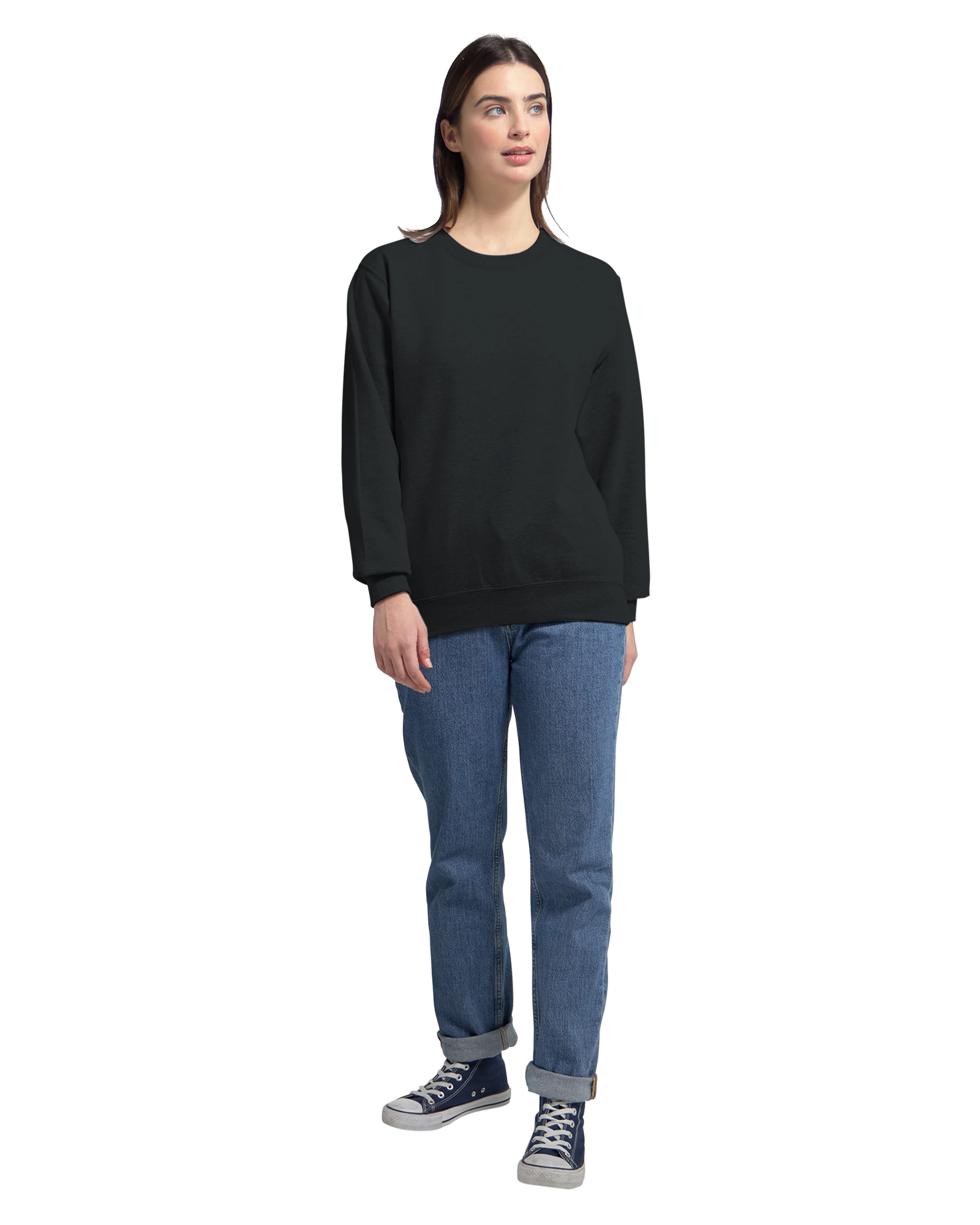 Luxe Crew Sweatshirt- Women