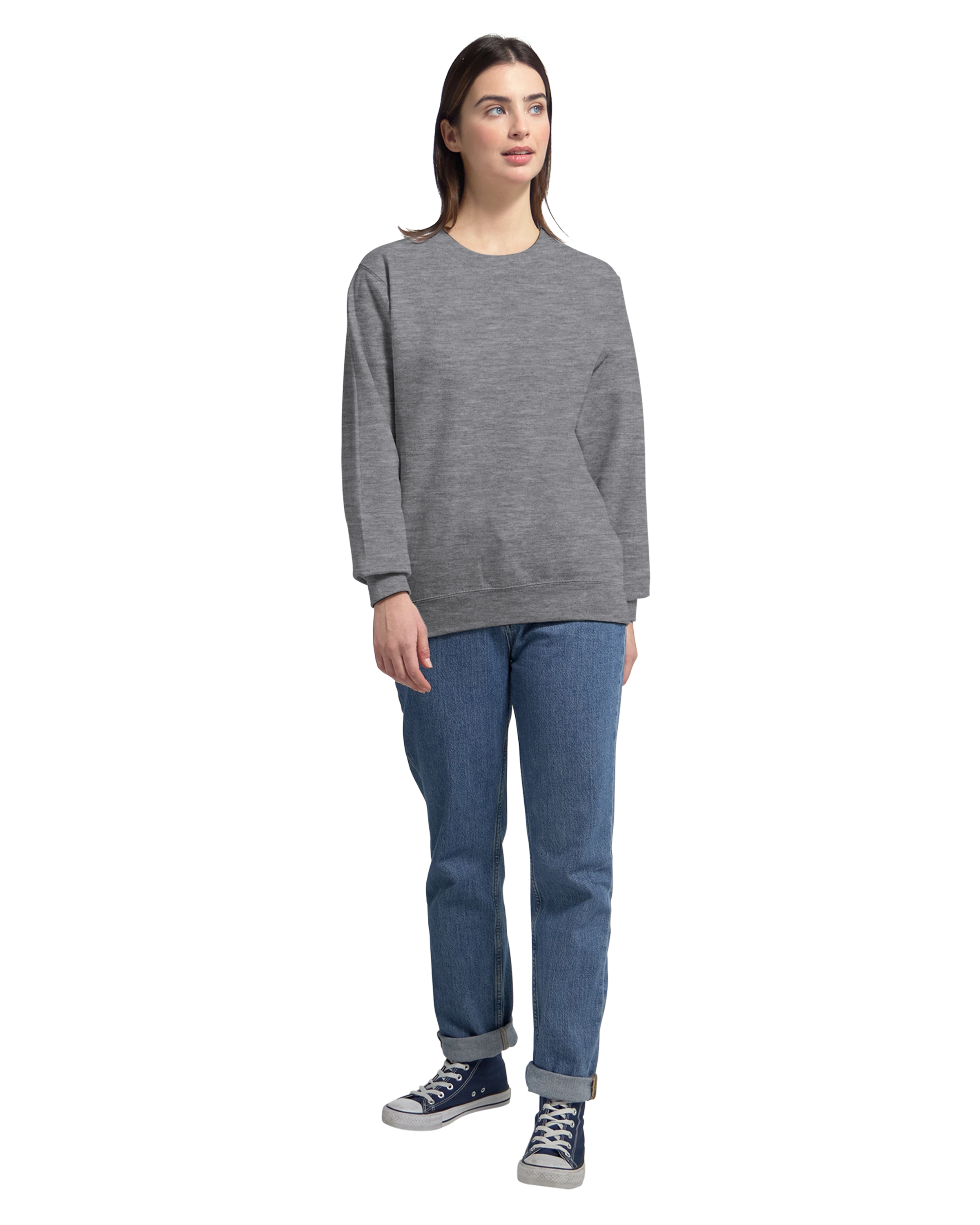 Luxe Crew Sweatshirt- Women