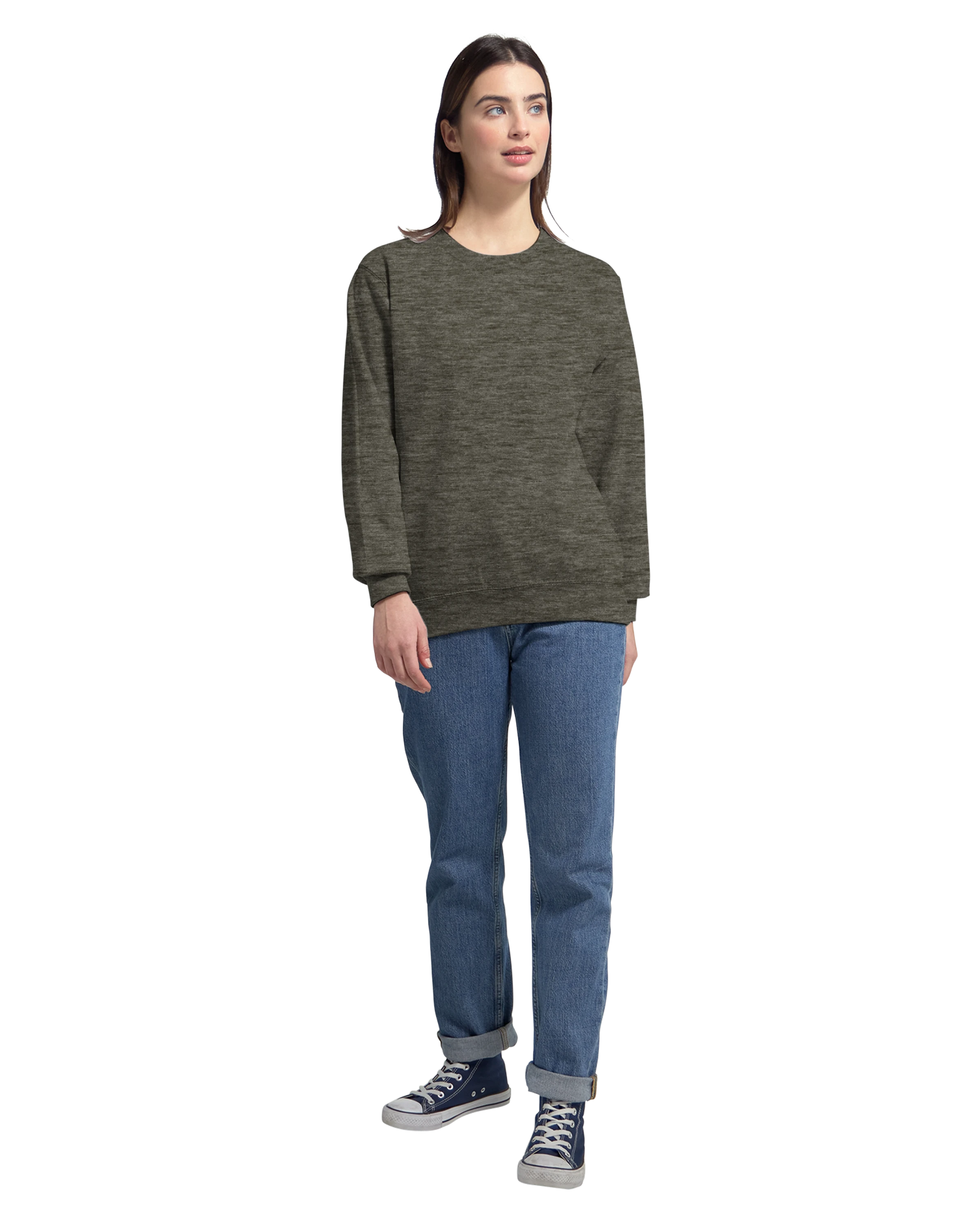 Luxe Crew Sweatshirt- Women