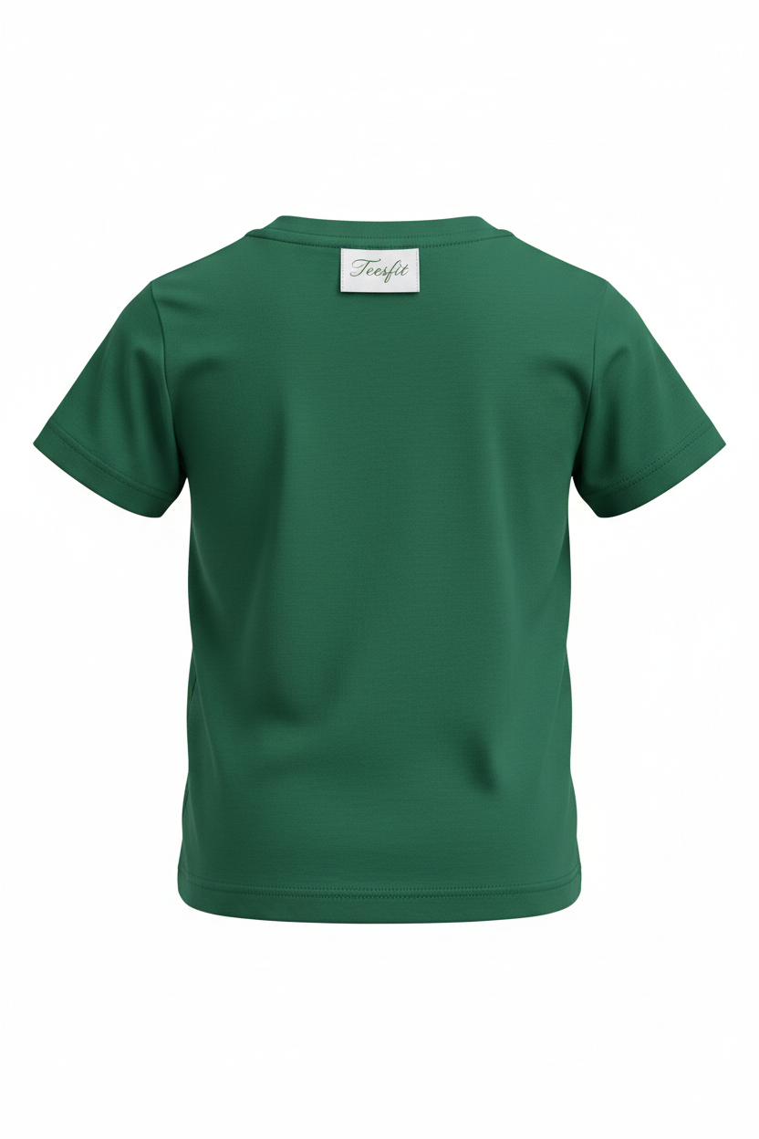 Antique Voyage Kids Tee - Back Neckline with Inner Tag