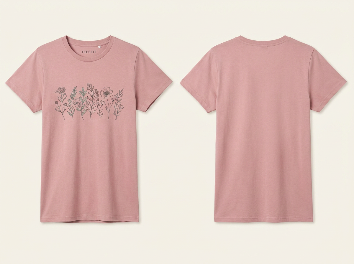 Rose Crew Tee — Juniors