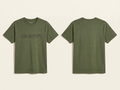 Army Green Essential Tee — Juniors